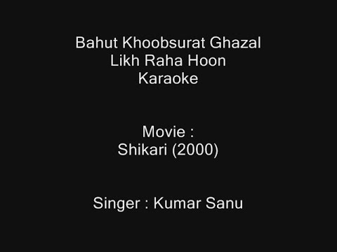 bahut khoobsurat ghazal likh raha hun mp3 song download